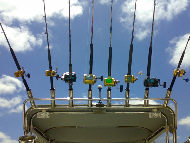 bling bling on the rod rack